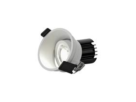 DM201659  Bania A 9 Powered by Tridonic  9W 2700K 770lm 36° CRI>90 LED Engine; 250mA White Adjustable Recessed Spotlight; IP20